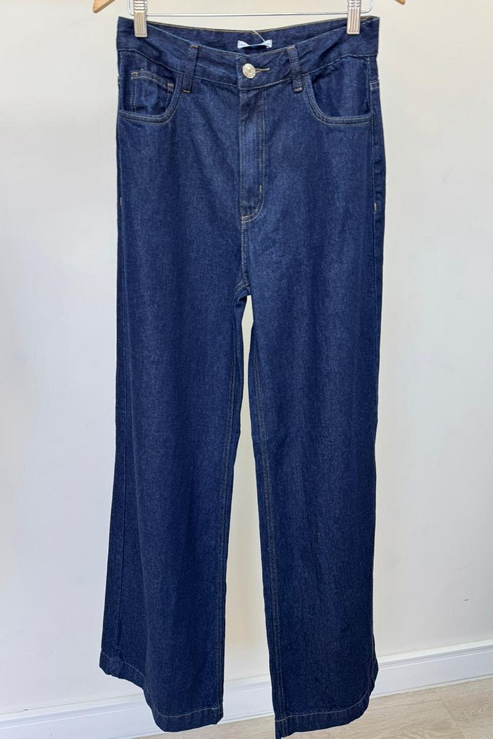 Calça Jeans Pantalona Clarice