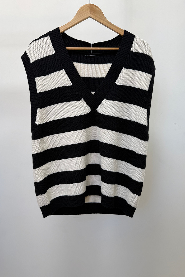 Colete Listrado Livia