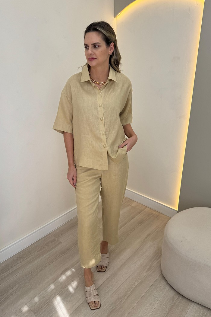 Camisa de Linho Selena