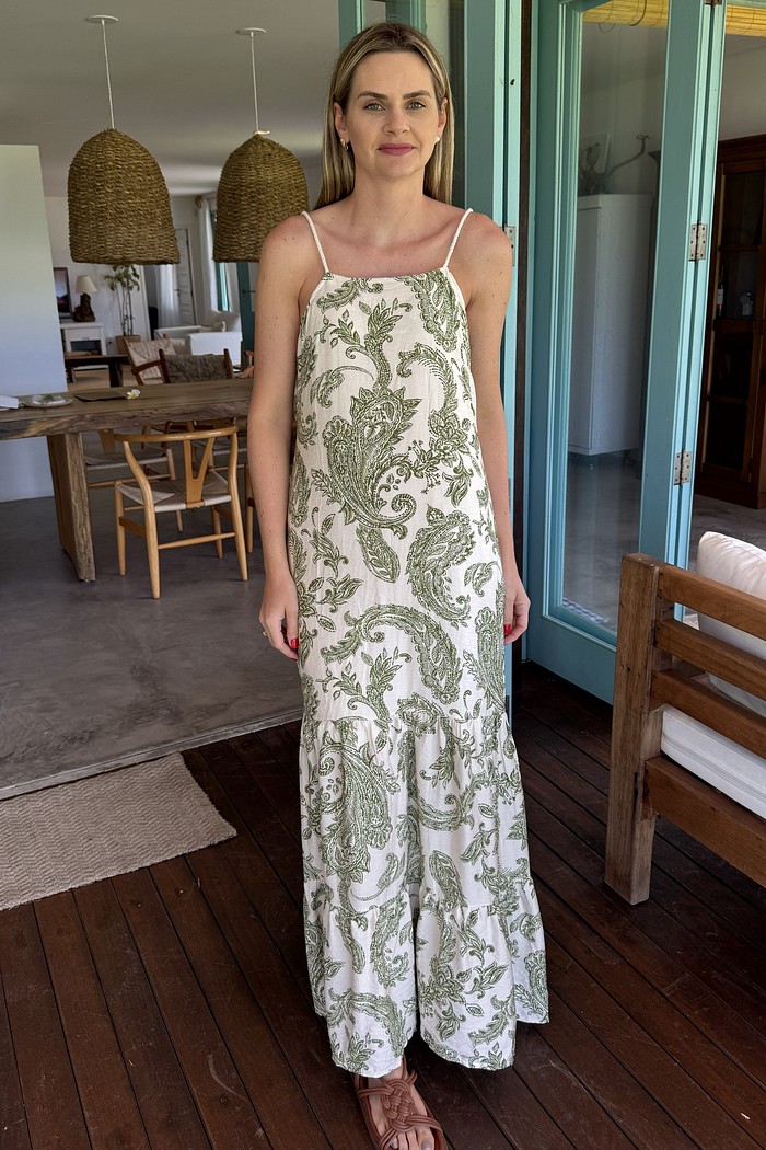 Vestido Estampado Gardênia