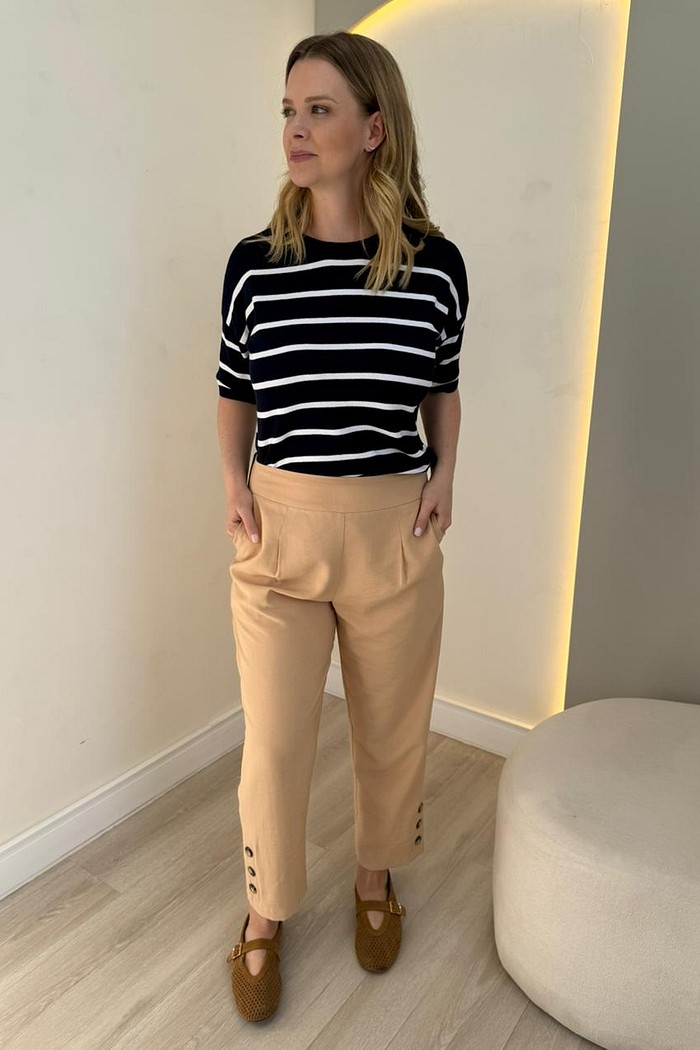 Blusa de Tricot Listrada Ketlin