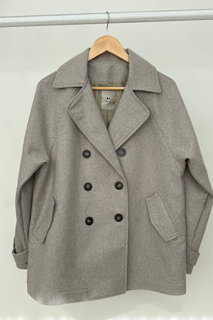 Casaco Trench de Lã Elizabeth