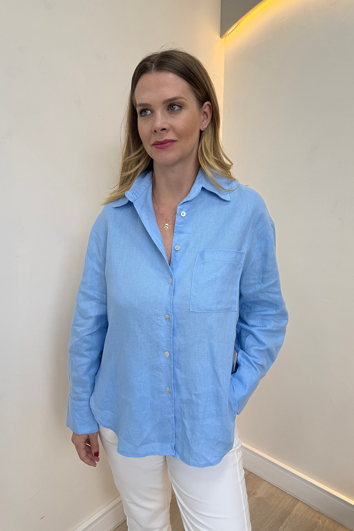 Camisa de linho Bethany