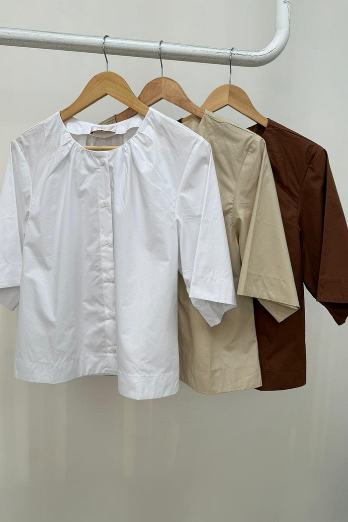 Camisa de Tricoline Charlotte