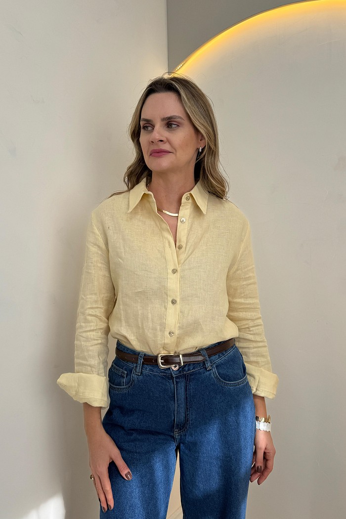 Camisa de Linho Jasmin
