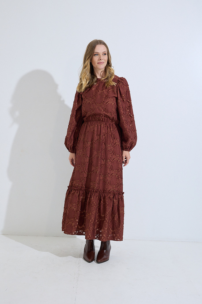 Vestido de Jacquard Saskia