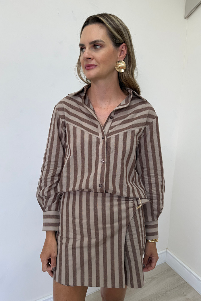 Camisa Listrada Dalila