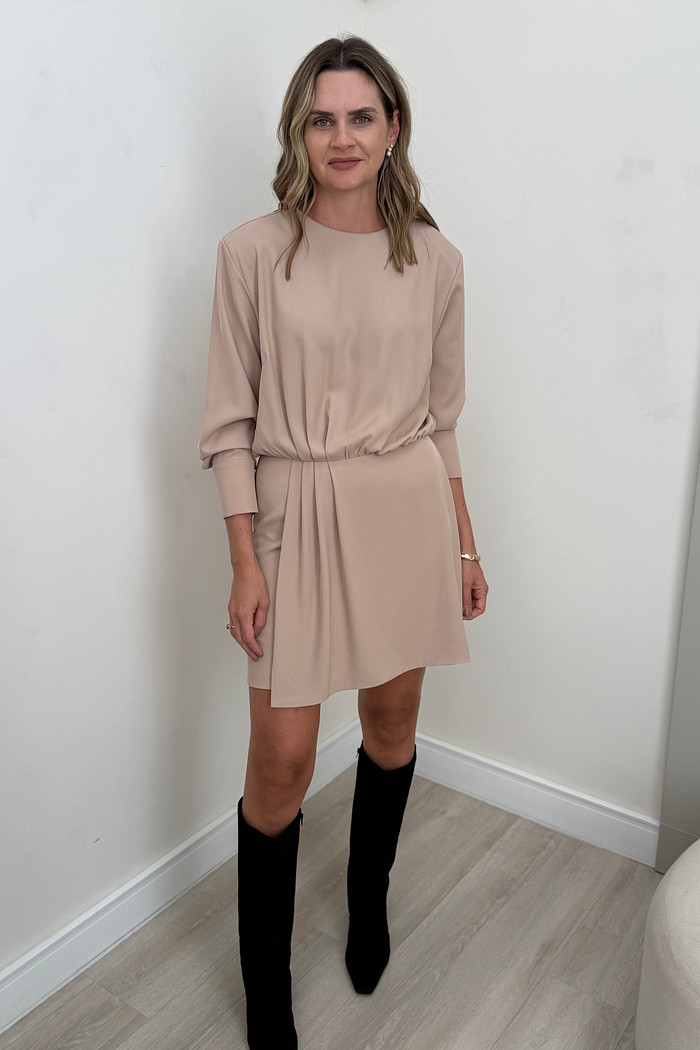 Vestido Drapeado Mayla