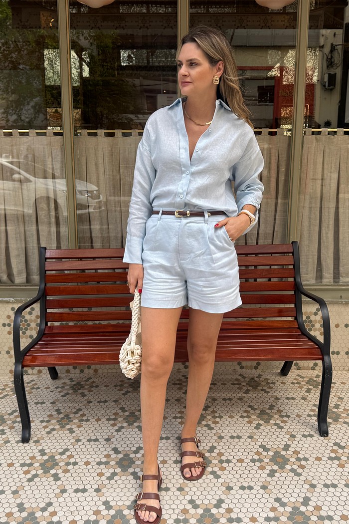 Bermuda de  Linho Morgana