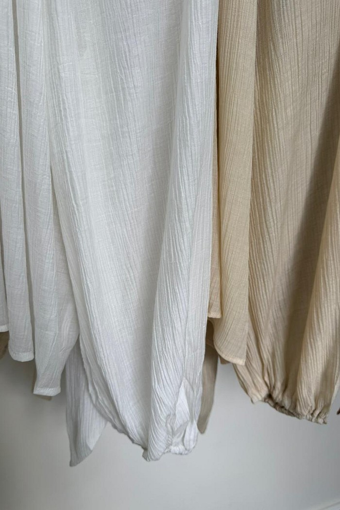 Blusa Franzida com Gola Larissa