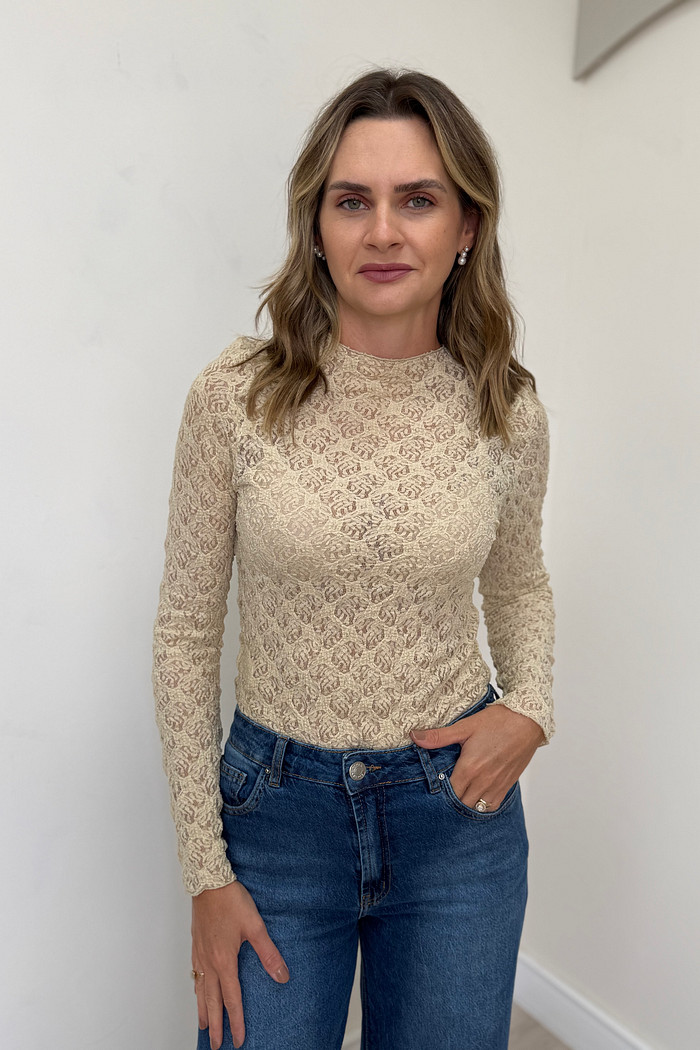 Segunda Pele de Renda Barbara