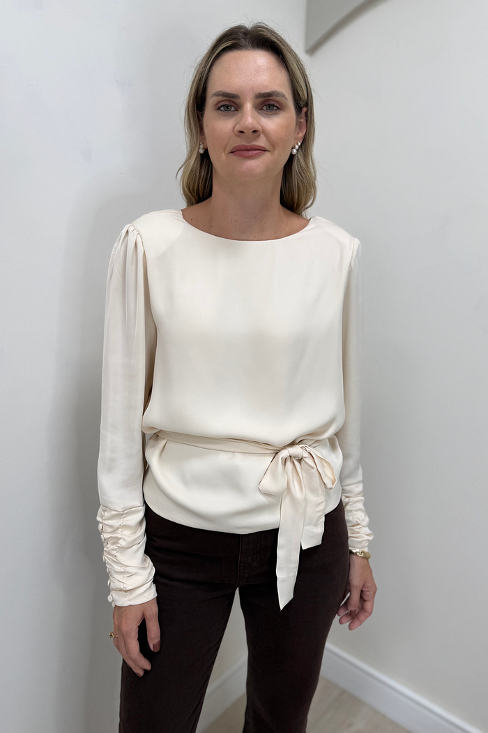 Blusa com Transpasse Débora
