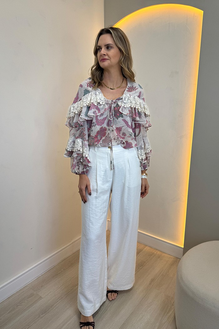 Blusa Floral Azaléia