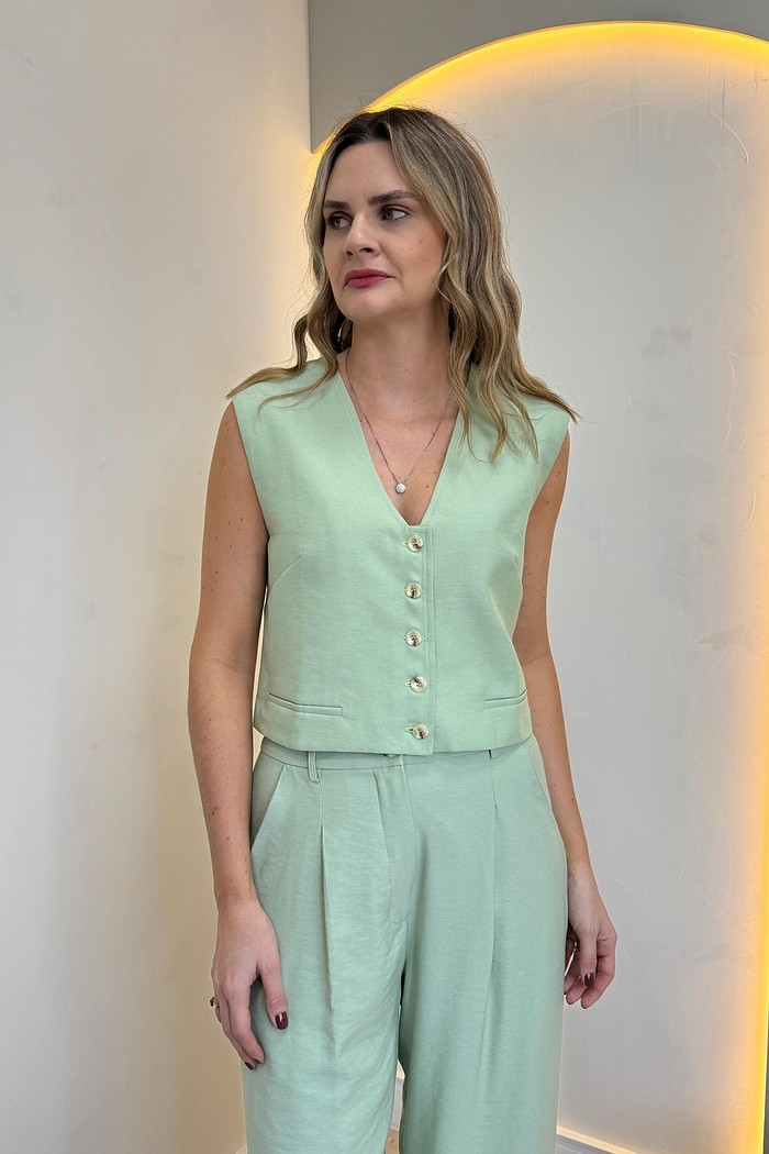 Colete em Liocel Zoe