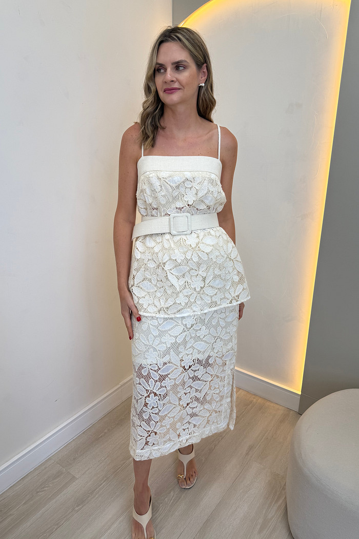 Saia com Bordado Louise