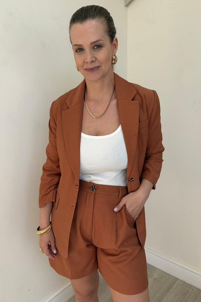 Blazer em Liocel Alexandra