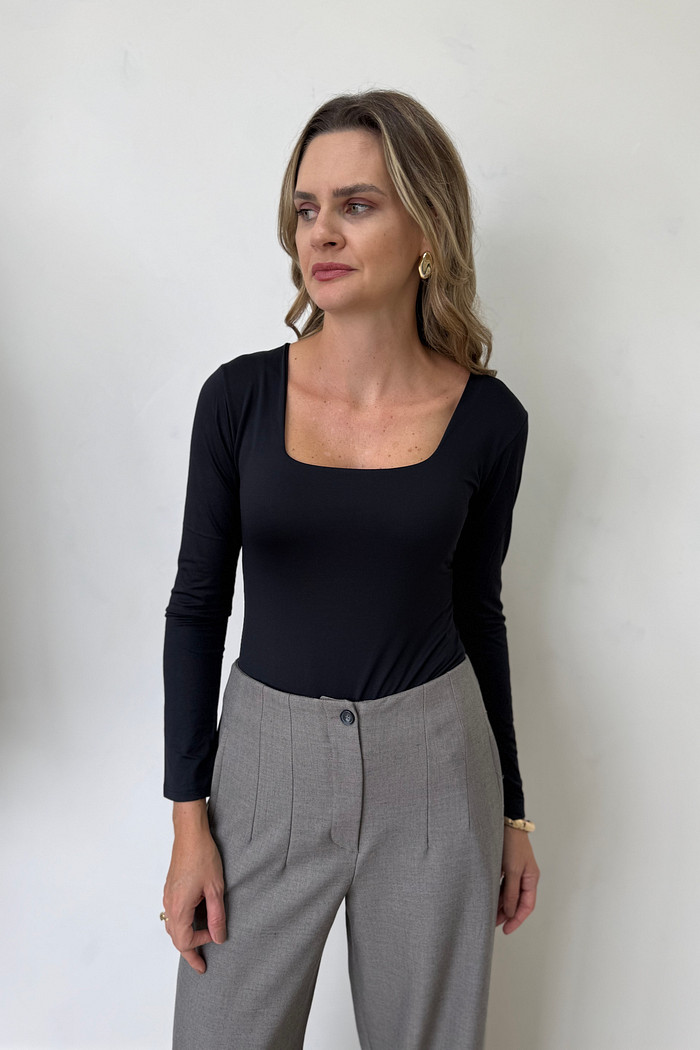 Body decote quadrado Irina