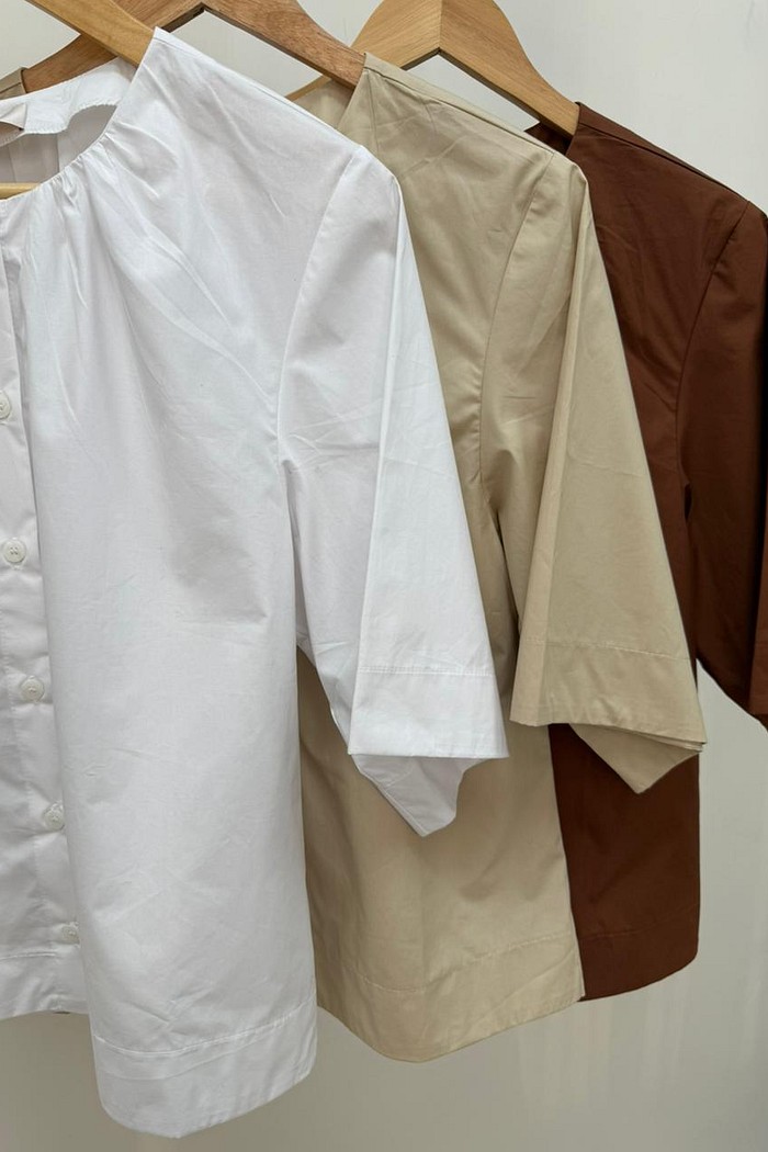 Camisa de Tricoline Charlotte