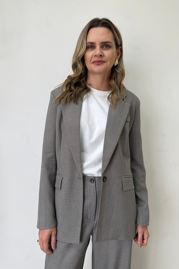 Blazer em Alfaiataria Stella