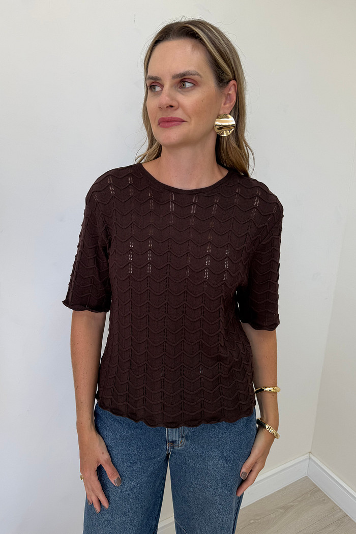 Blusa de Tricot Dalila