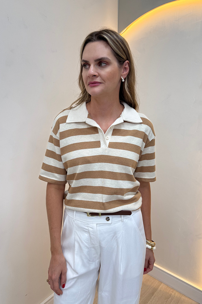 Blusa Polo Antônia