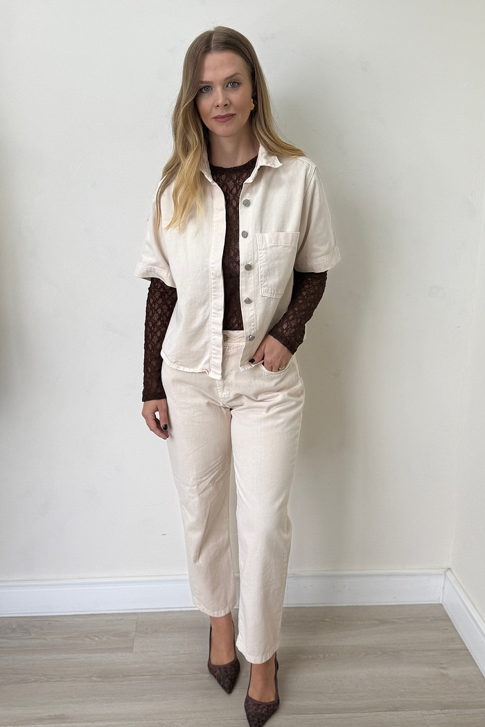 Calça de Sarja Beatrice