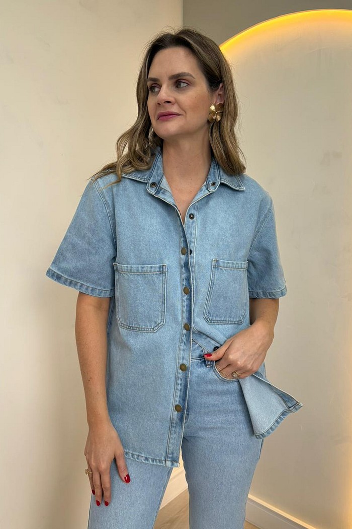 Camisa Jeans Marjorie