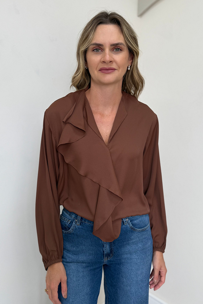 Blusa em Crepe Paola
