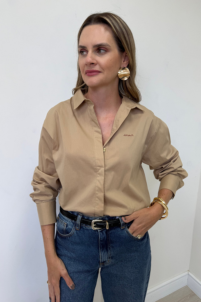 Camisa Bordada Pamela