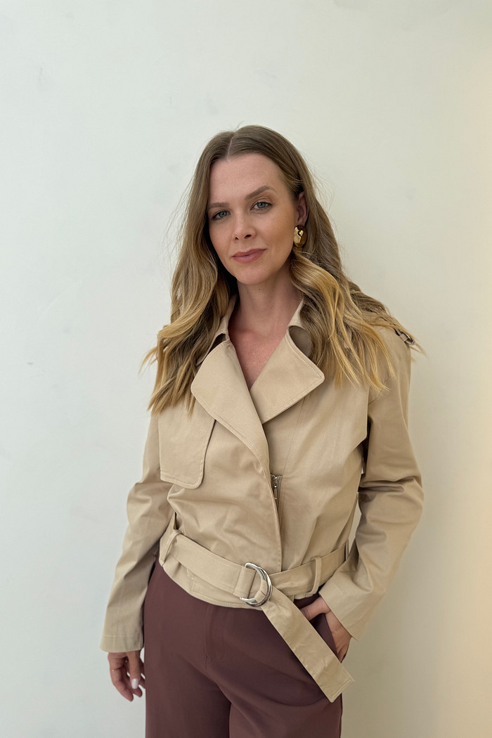 Jaqueta com Fivela Lorraine