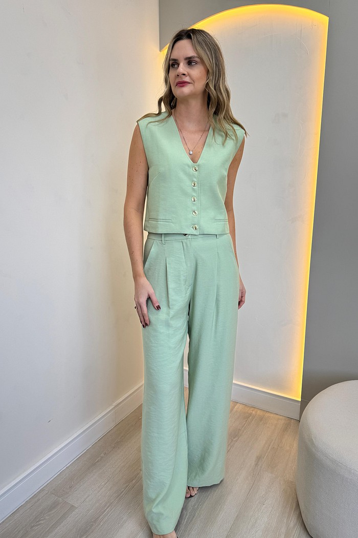 Calça em Liocel Zoe