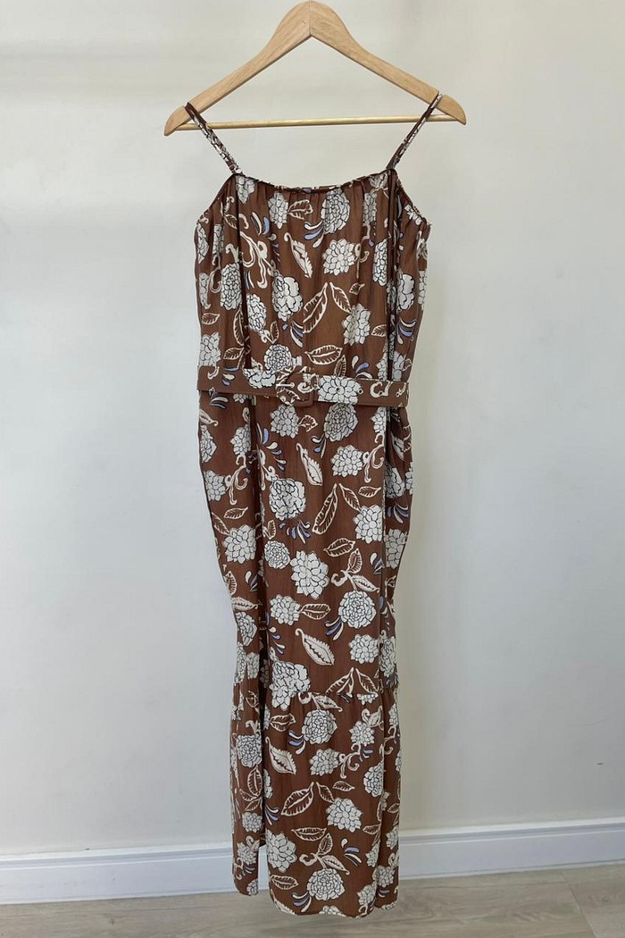 Vestido Com Cinto Antibes