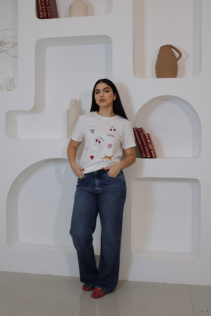 T-SHIRT MELISSA OFF WHITE