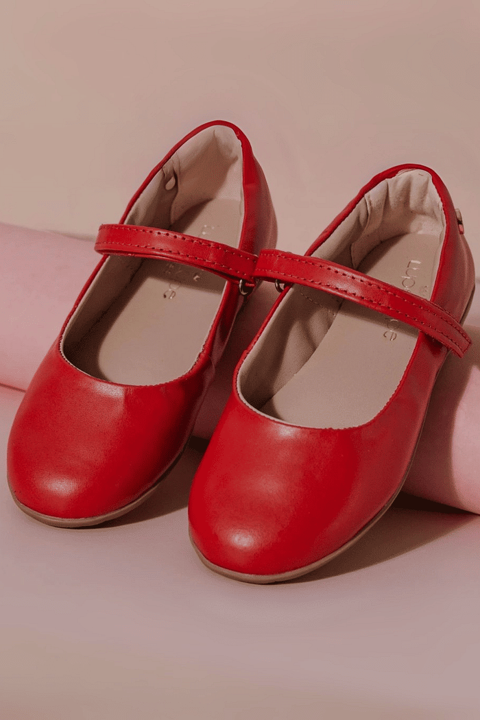SAPATILHA INFANTIL SOFIA VERMELHO