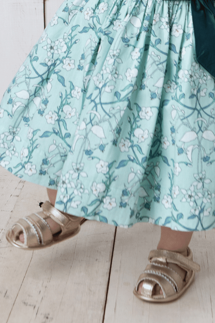 SANDÁLIA BEBÊ CLARA DOURADA