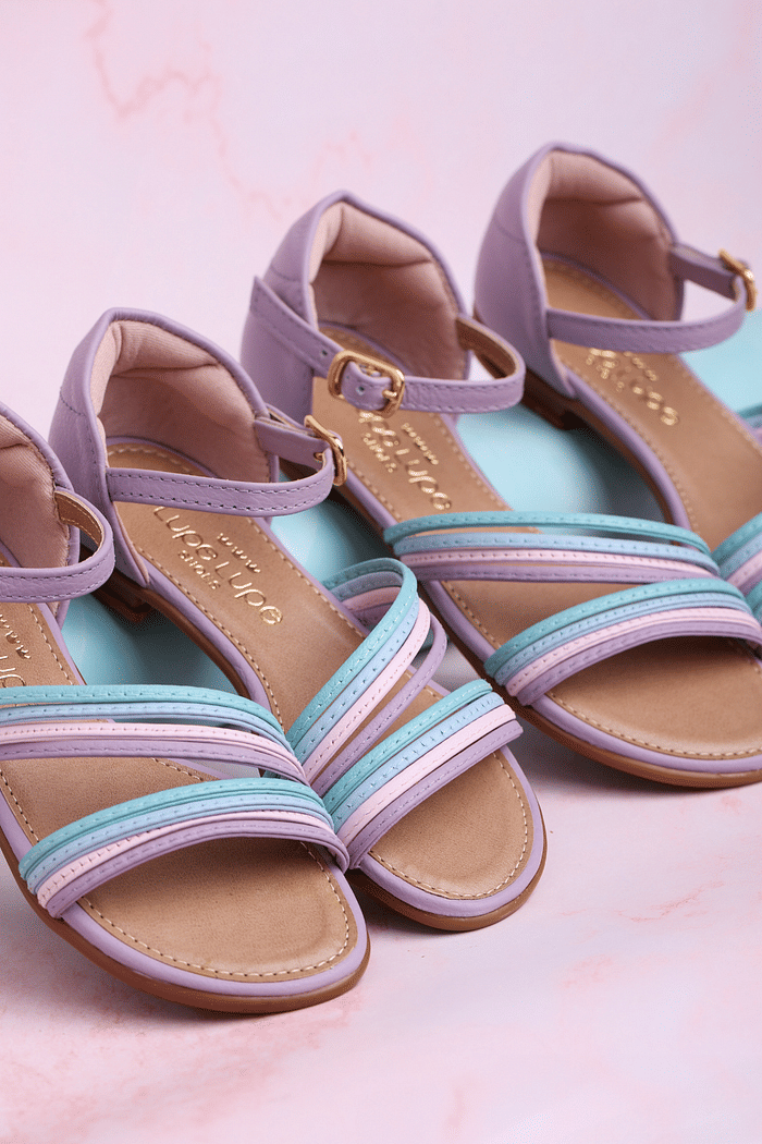 SANDÁLIA INFANTIL LARA COLORS