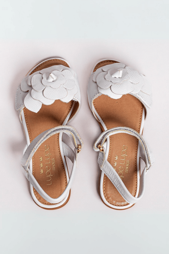 SANDÁLIA INFANTIL MARIA FLOR BRANCO