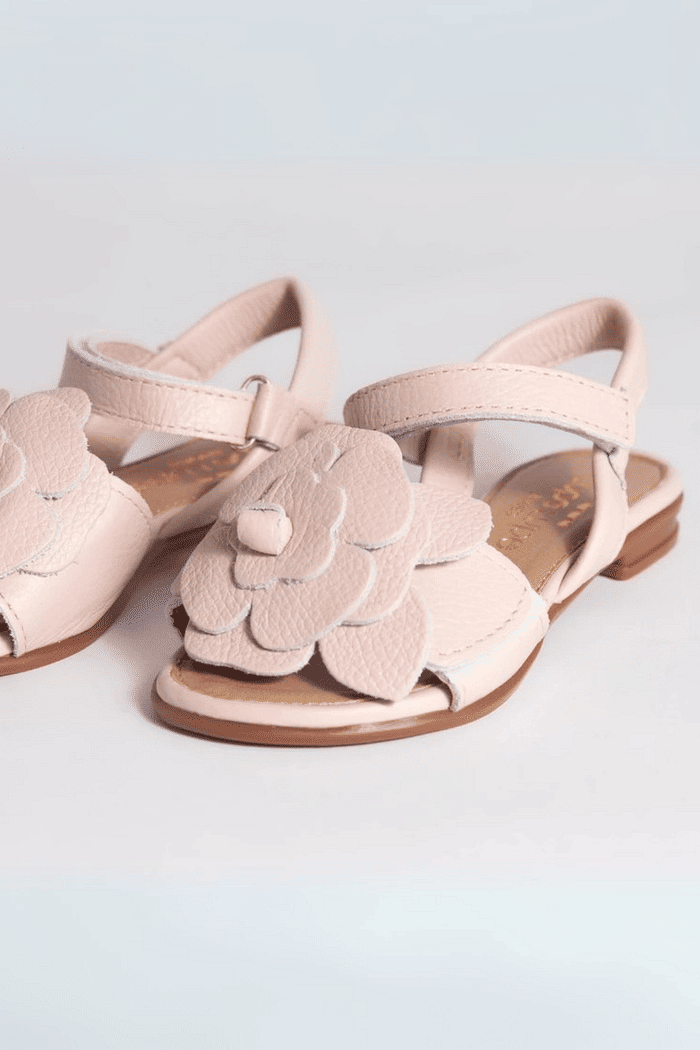 SANDÁLIA INFANTIL MARIA FLOR NUDE ROSE