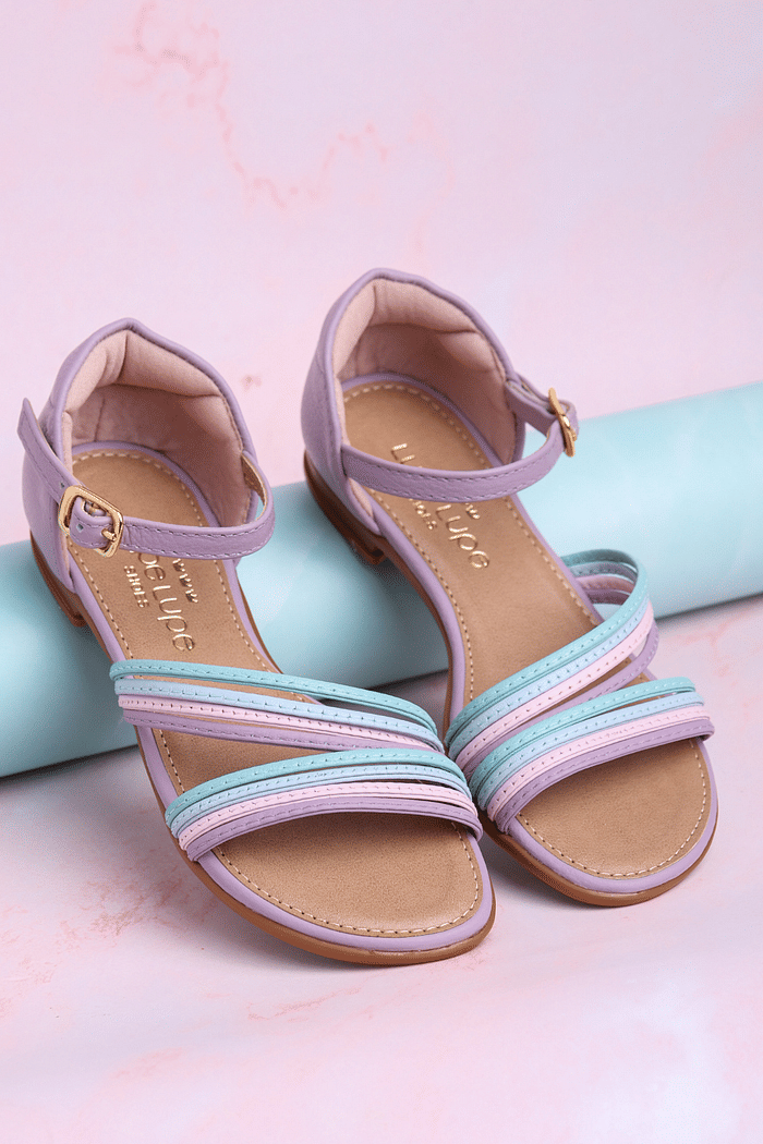 SANDÁLIA INFANTIL LARA COLORS