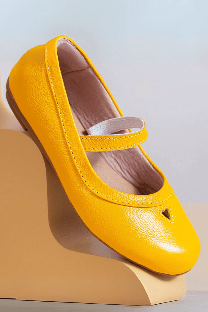 SAPATILHA INFANTIL CORA AMARELO