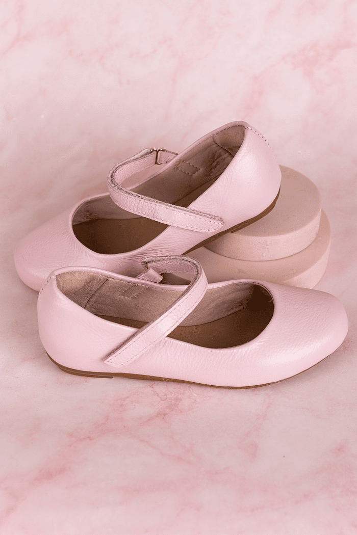 SAPATILHA INFANTIL MARIAH ROSA CLARO