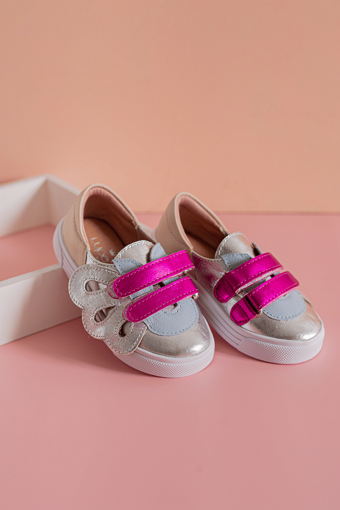 TÊNIS INFANTIL NINA PRATA