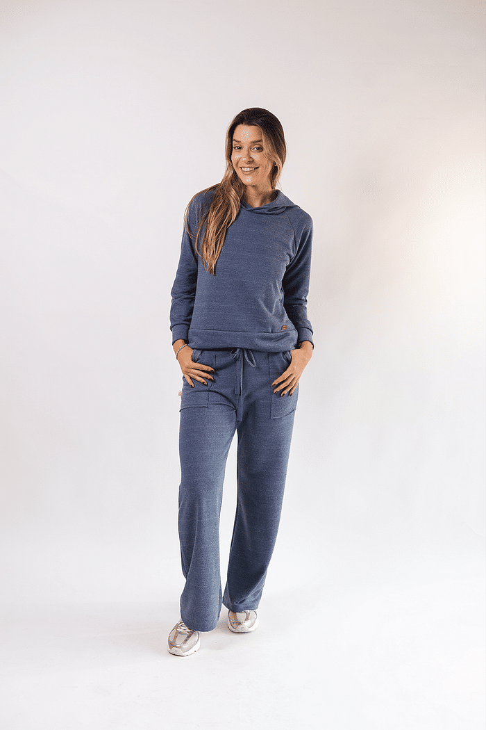 CALÇA WIDE LEG MOLETINHO