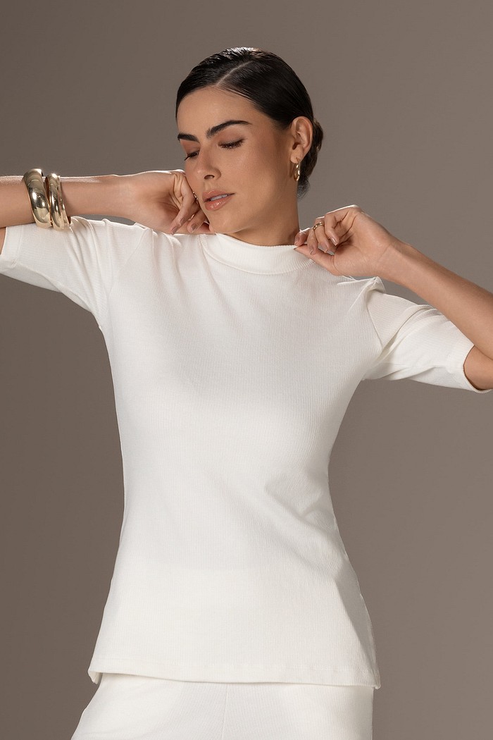 BLUSA ANTONELLA MEIA MANGA