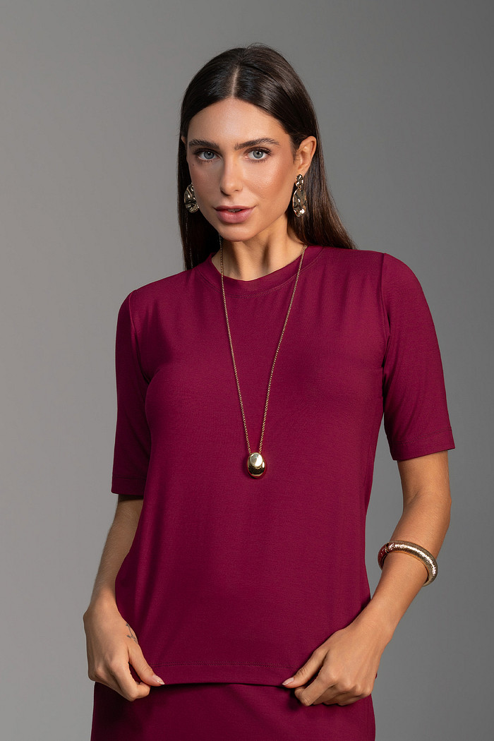 BLUSA BEL MEIA MANGA