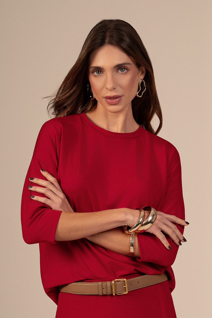 BLUSA FRANCESCA MANGA 7/8