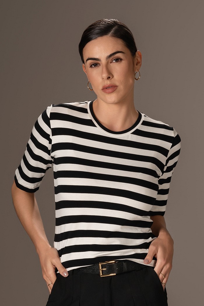 BLUSA CECI MEIA MANGA