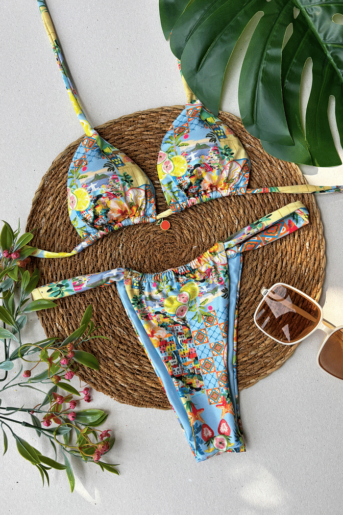 Biquíni Joaquina Cortininha e Cortina