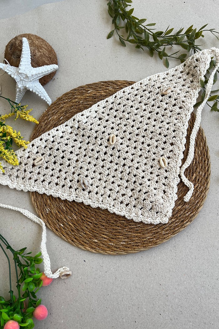 Biquíni Bandana em Crochê Buzios