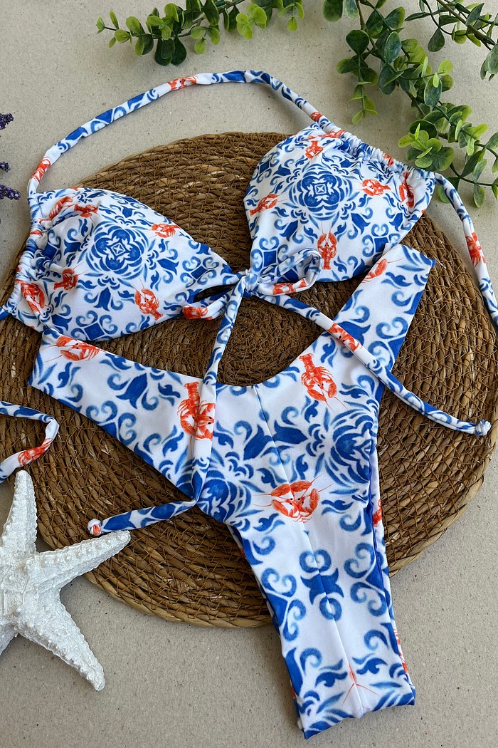 Biquíni Maresia Cortininha e Asa delta